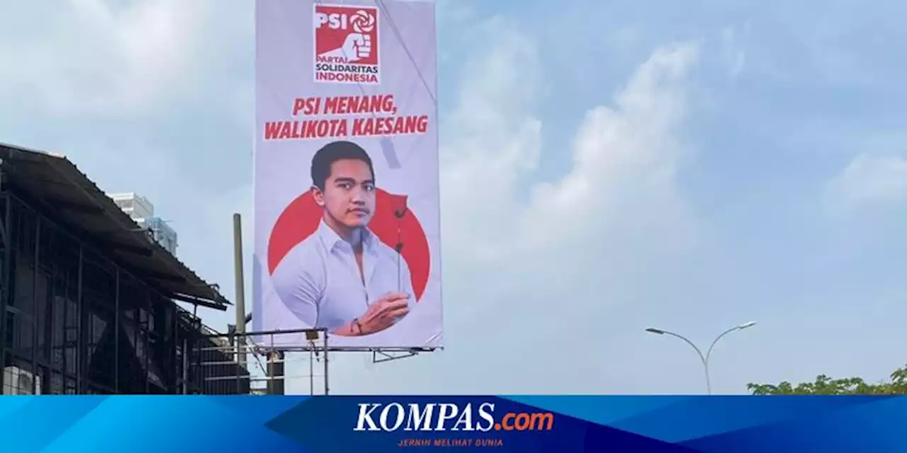 Saat PDIP Kritisi Baliho 'PSI-Kaesang' di Depok, Kaesang: Saya yang Suplai Fotonya