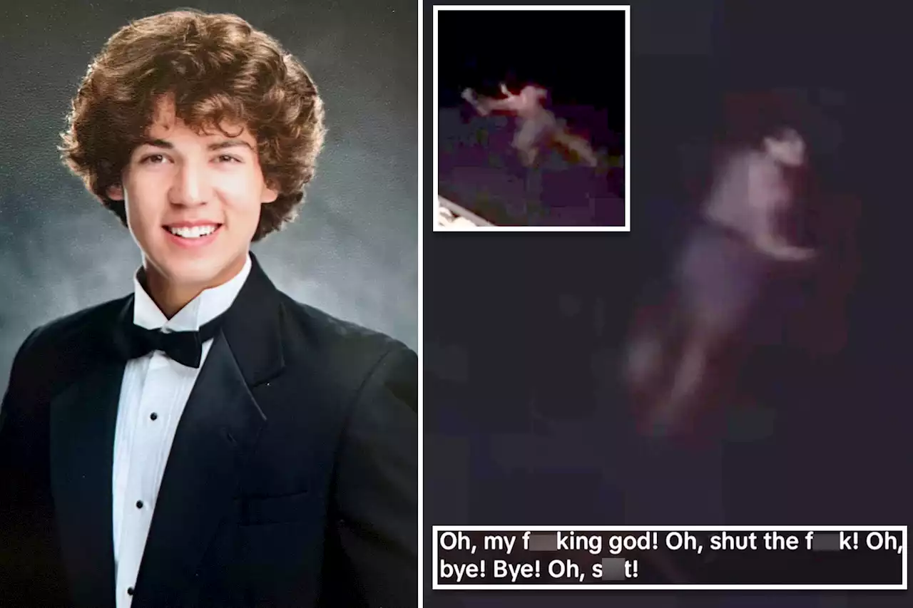 Online critics slam partygoer’s flippant remark after Cameron Robbins leapt from boat: ‘Bye, bye’