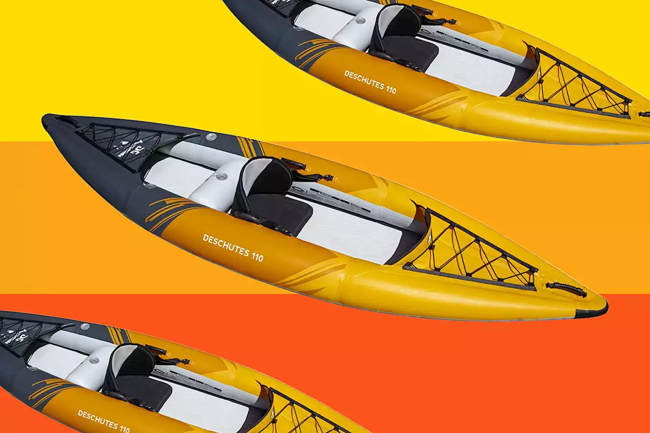 Swim into savings with this Aquaglide Inflatable Kayak, now 40% off