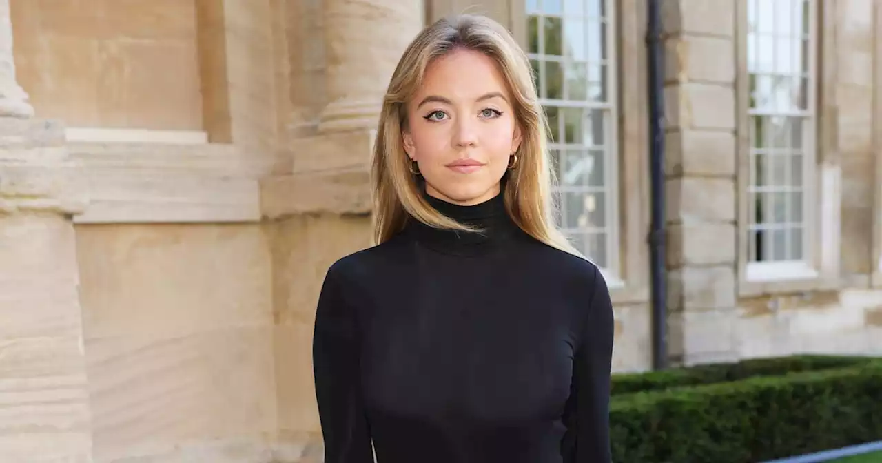 Sydney Sweeney Wore a Tiny Micro Miniskirt With Ruffles on Each Side