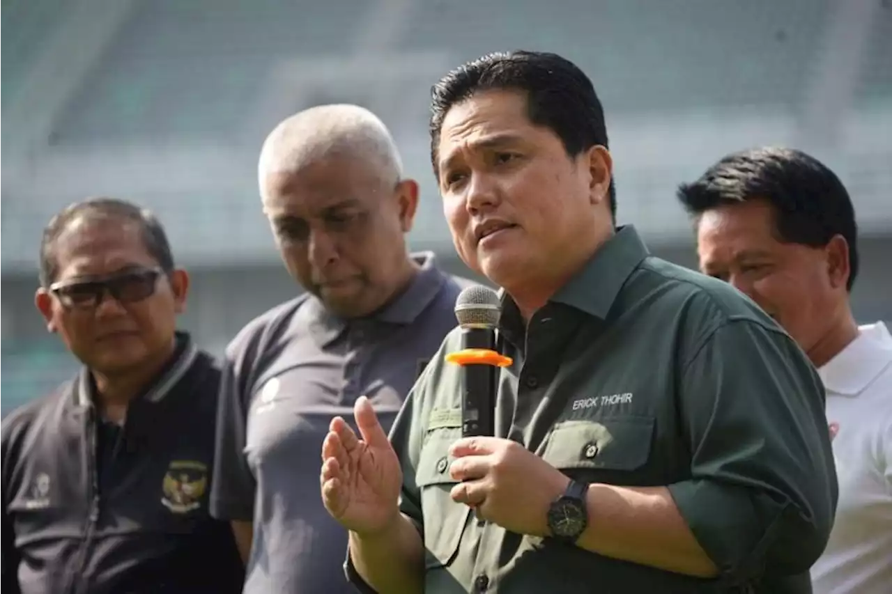 Erick Thohir Sumbangkan 10 Persen Hasil Penjualan Tiket untuk Perjuangan Palestina