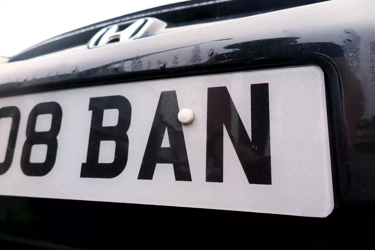 People are only just realising your number plate could cost you a £1k fine