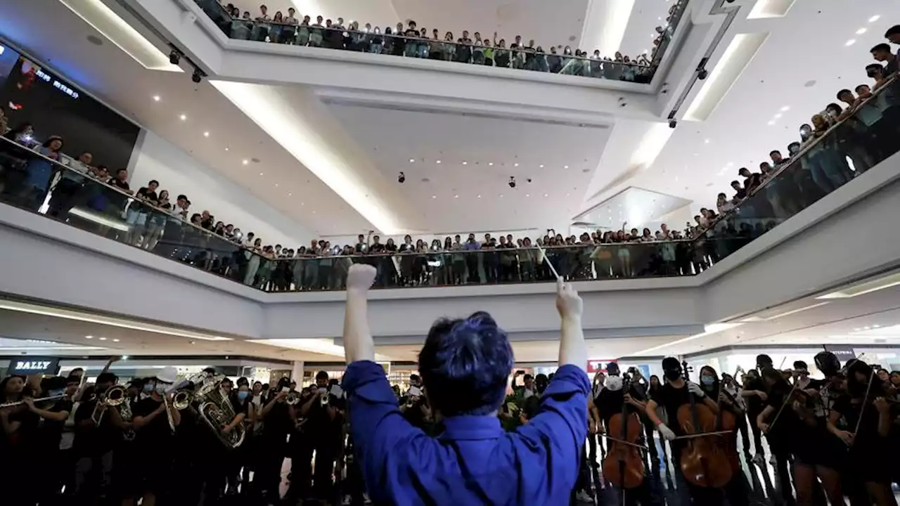 Hong Kong government wants 'Glory to Hong Kong' protest song banned
