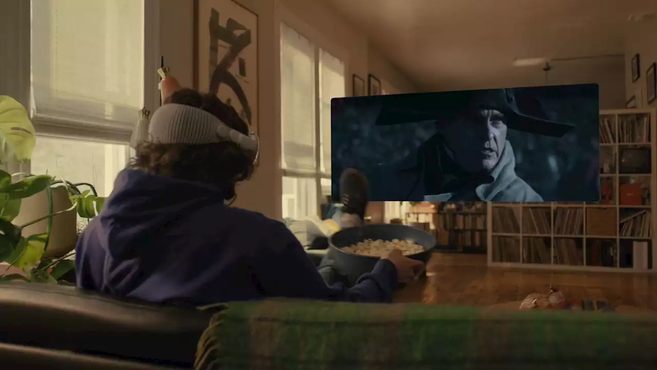 The Apple Vision Pro headset is really Apple’s first TV