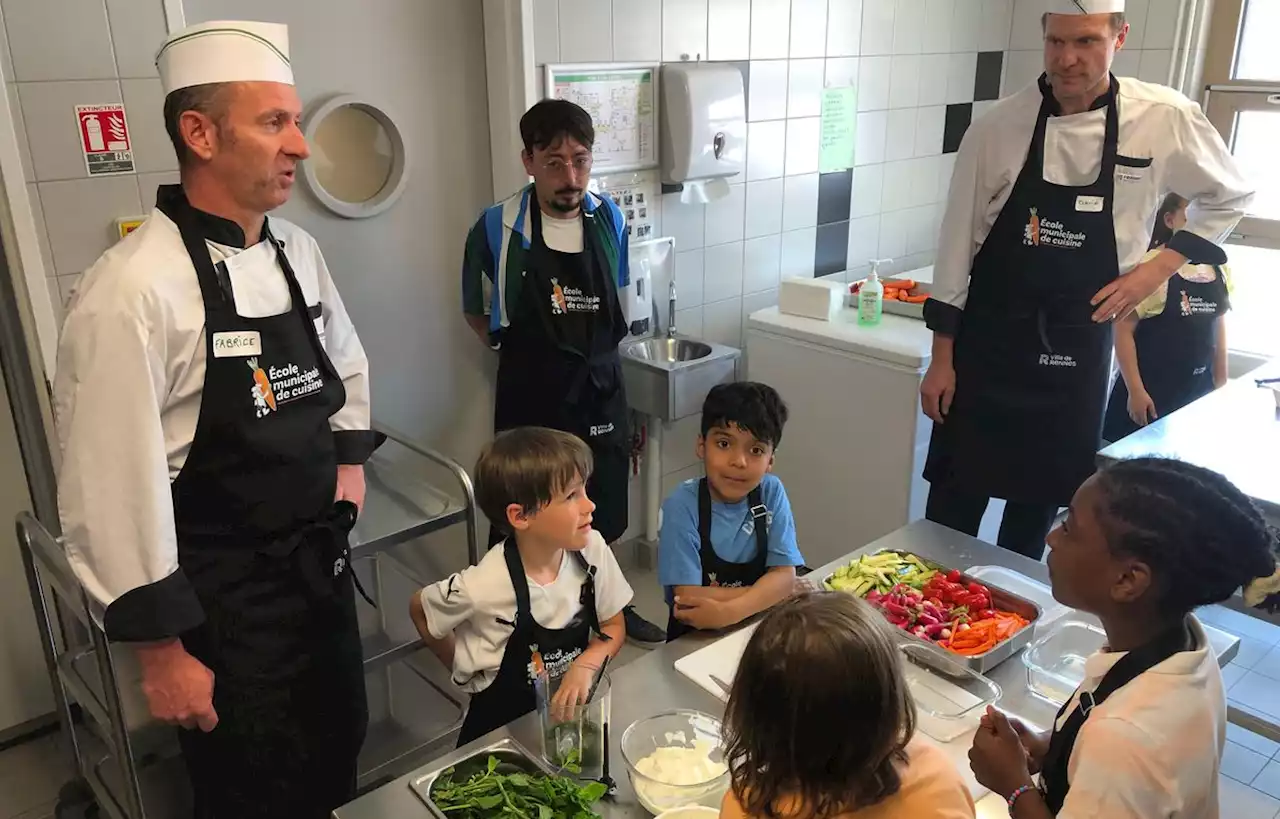 A Rennes, on apprend à cuisiner et à bien manger dès le plus jeune âge