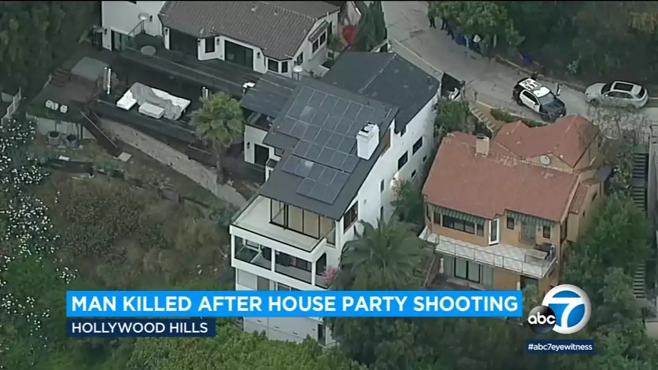 39-year-old man shot, killed following argument outside house party in Hollywood Hills