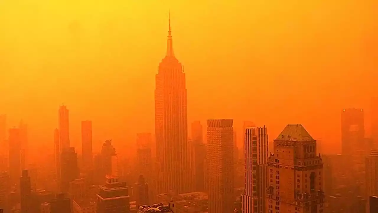 NYC air quality: FAA slows flight traffic in and out of airports due to smoke