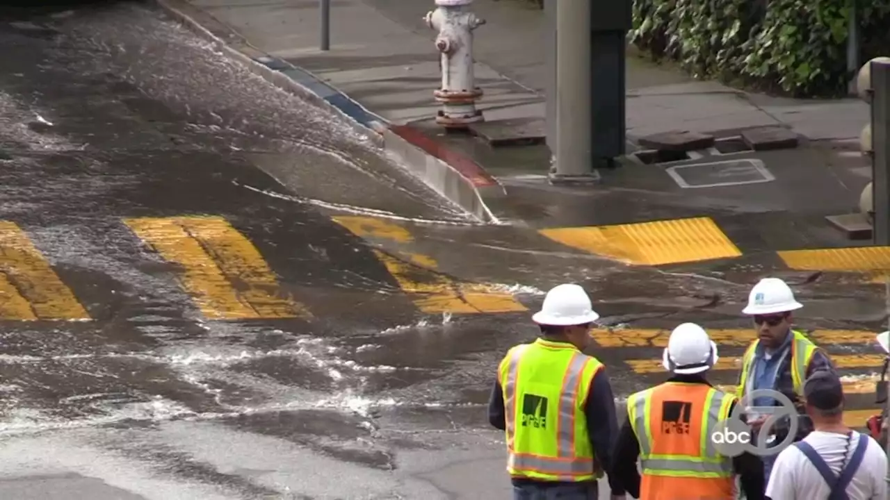 Residents evacuated in SF's Duboce Triangle neighborhood due to gas leak, water main break