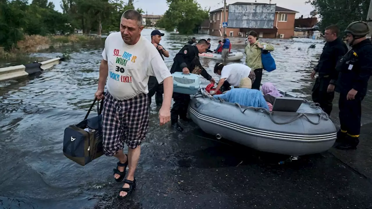 'Terrorist' act: Ukraine and Russia blame each other for dam's destruction