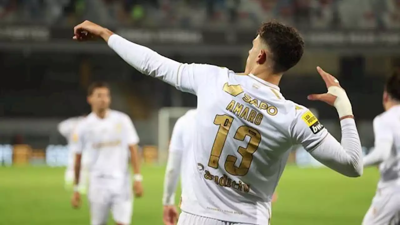 André Amaro e a chamada aos sub-21: «Recompensa pela época que fiz» (Vitória de Guimarães)