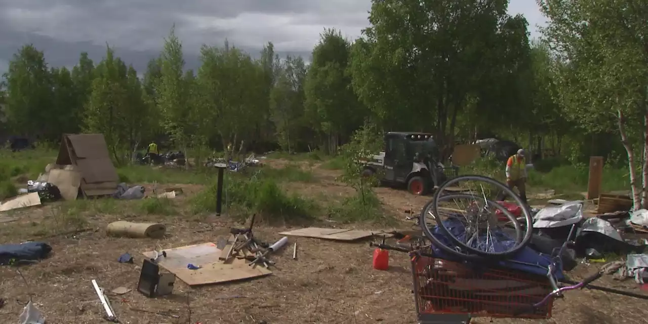 Abatement begins at Cuddy Park while some question the legality of kicking campers out