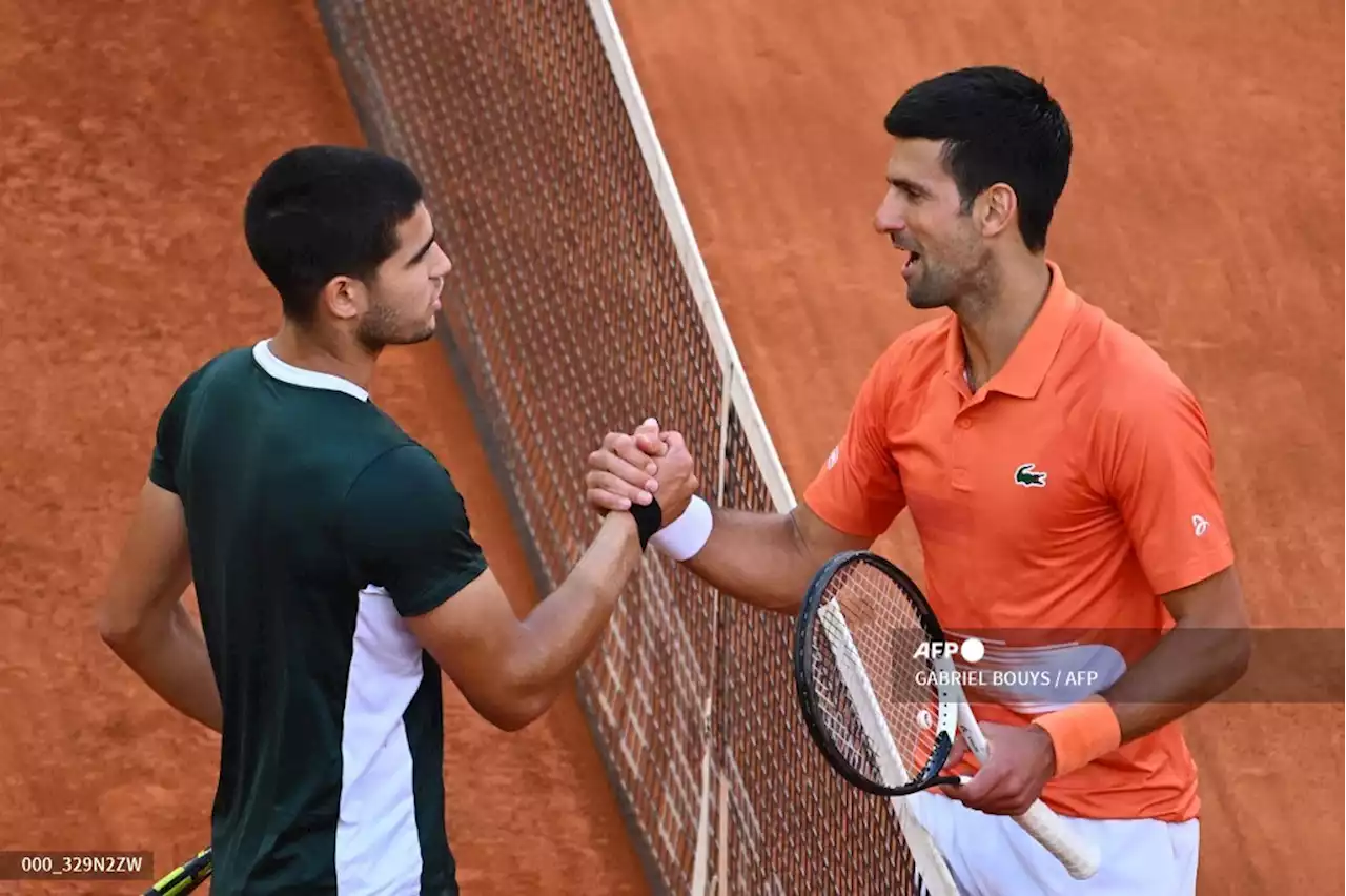 Alcaraz se rinde a Djokovic antes de las semifinales de Roland Garros