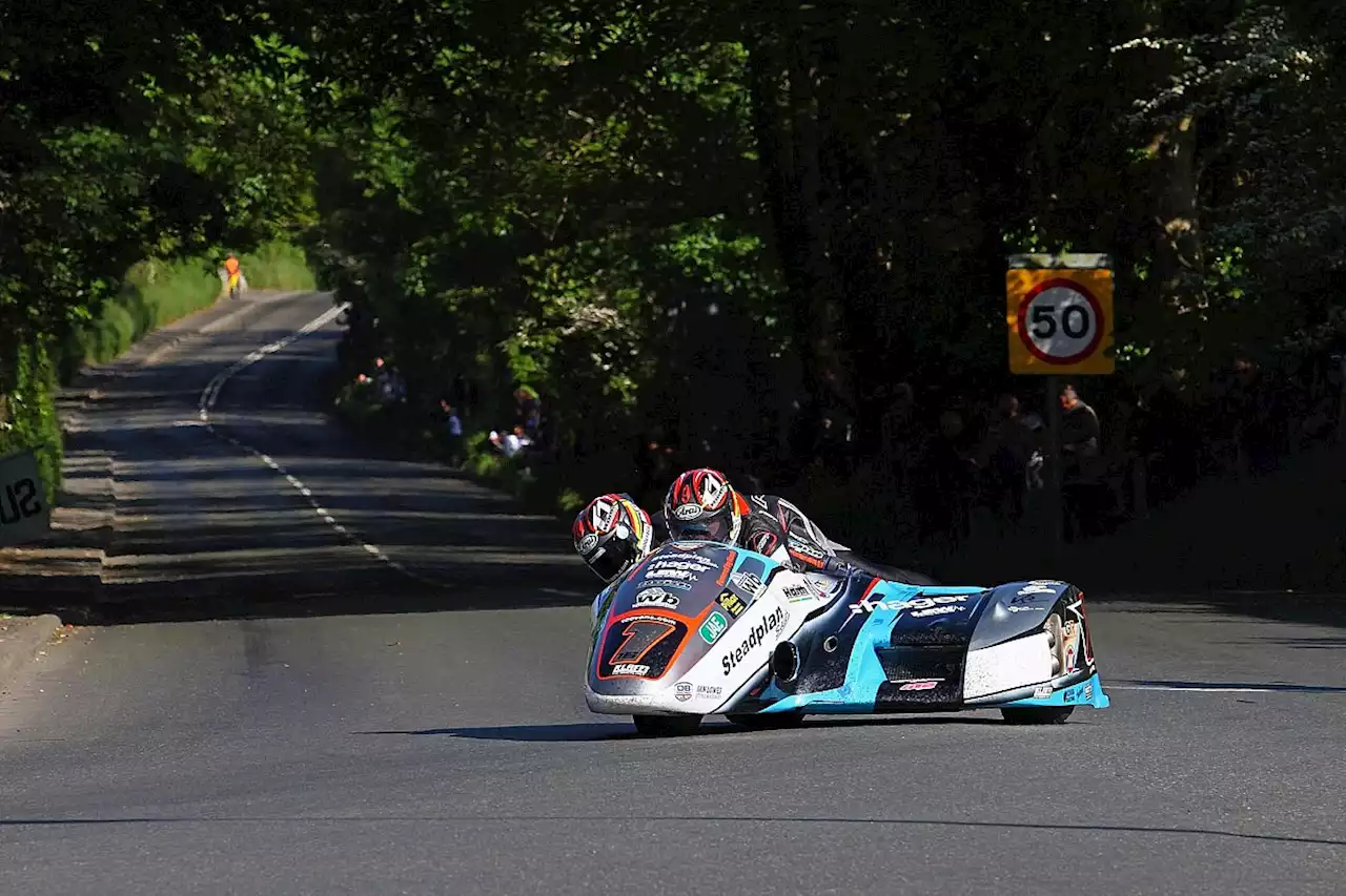 Isle of Man TT 2023: Birchalls complete Sidecar sweep with new lap record