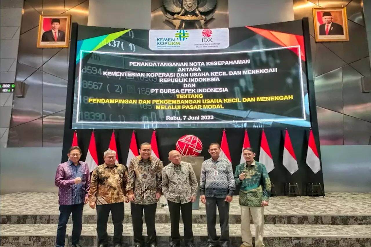 Kemenkop UKM Gandeng BEI Siap Boyong 100 UMKM Gelar IPO