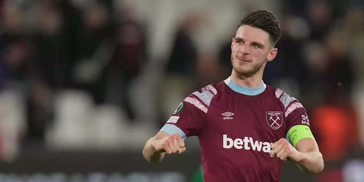 Persembahan Terakhir Declan Rice Sebelum Hengkang dari West Ham - Bola.net