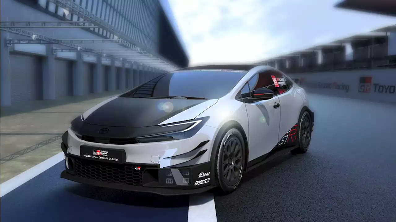 Toyota unveils tuned-up 'GR Prius hybrid' at Le Mans