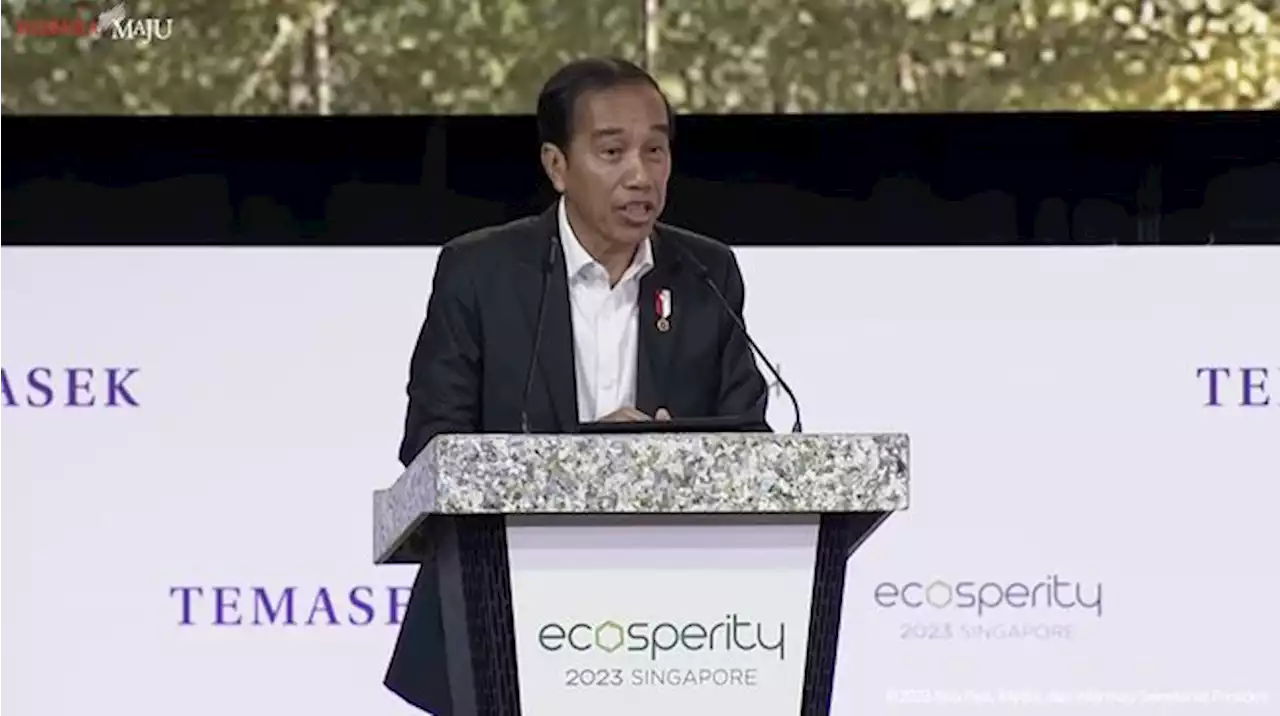 Momen Jokowi Angkat Tangan & Bikin Bos-bos Singapura Ngakak