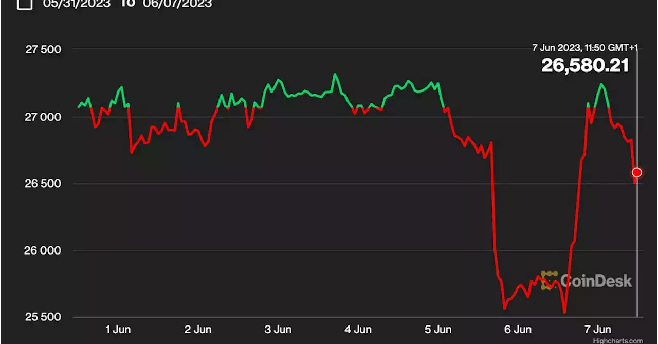 First Mover Americas: Bitcoin Shows Resilience Amid SEC Lawsuits Against Binance, Coinbase