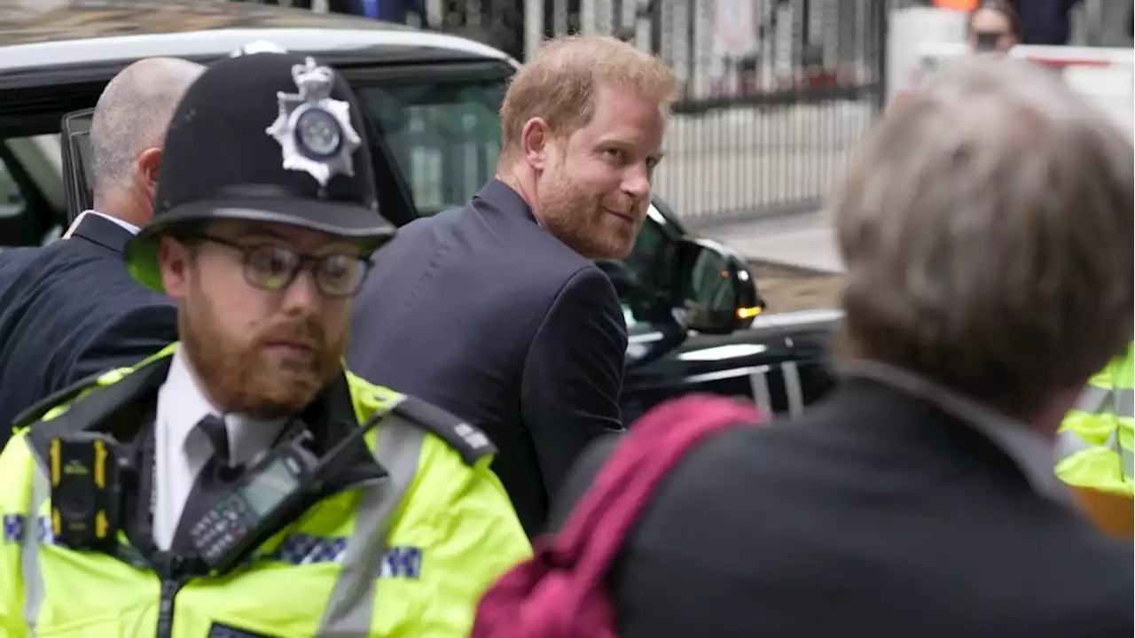 Prince Harry to tabloid newspaper's lawyer: 'Nobody wants to be phone hacked'