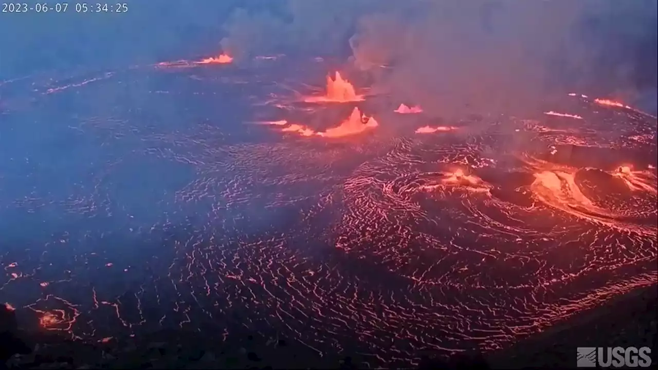 Nytt vulkanutbrott på Hawaii – lava flödar ur Kilauea