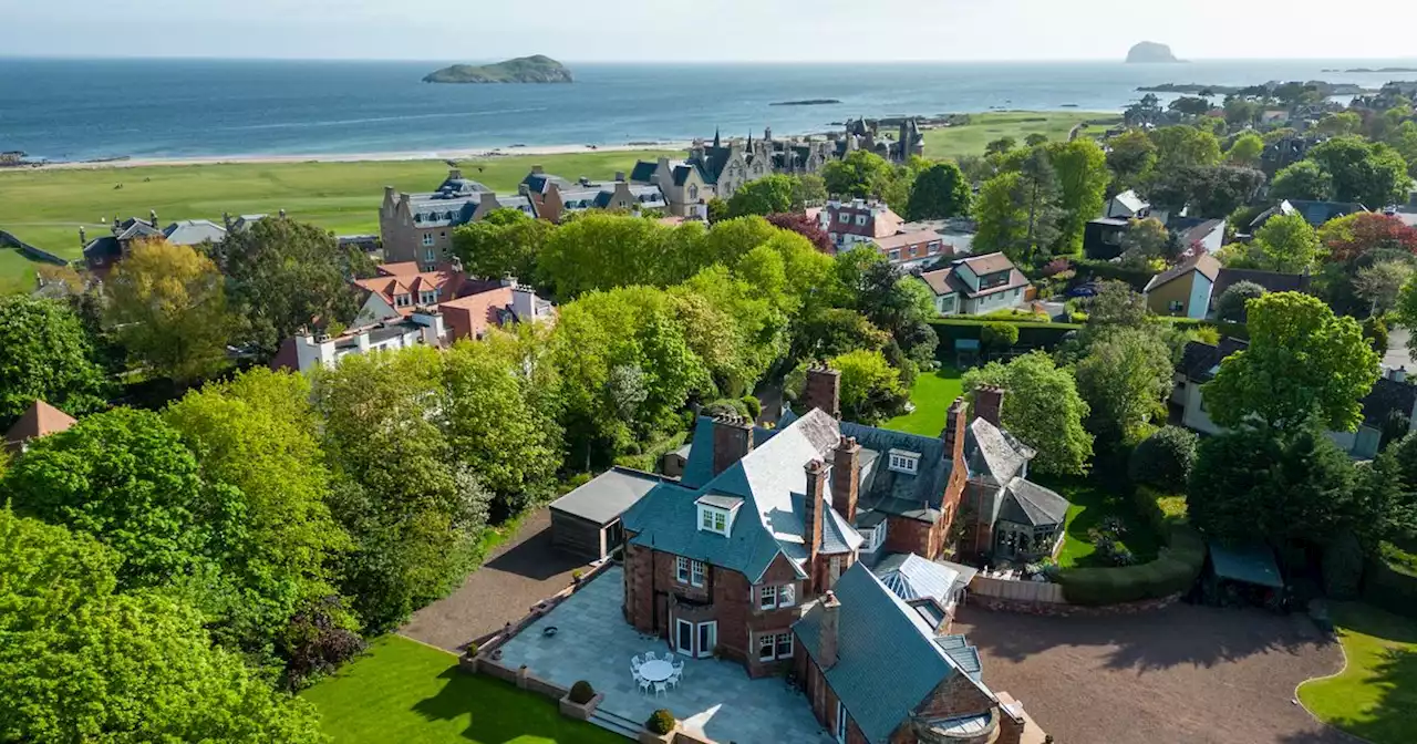 Inside sprawling £2.2m beachside mansion in Scotland's 'best seaside town'