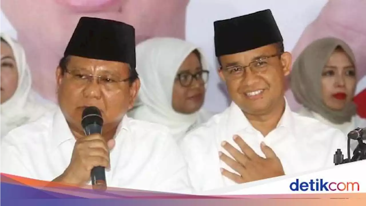 Reaksi Koalisi Saat Anies Selisih 30% dari Prabowo