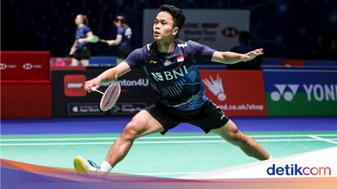 Anthony Ginting Lolos ke Babak Kedua Singapore Open 2023