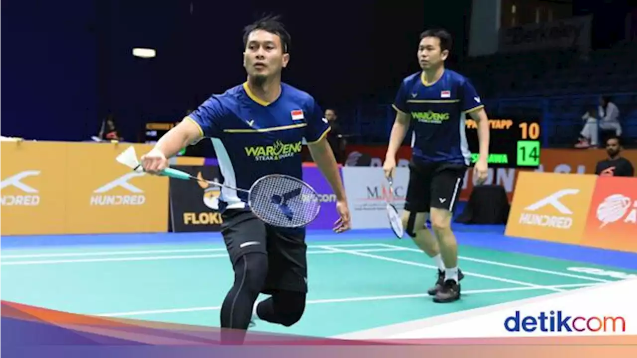 Singapore Open 2023: Ahsan/Hendra Menang Tiga Gim atas Wakil Taiwan