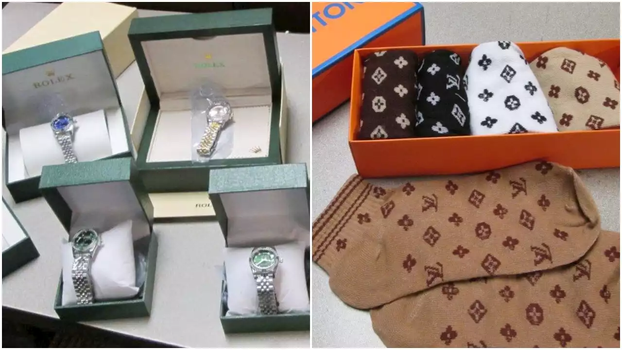 O'Hare agents confiscate $638K in fake luxury watches, sunglasses and other goods