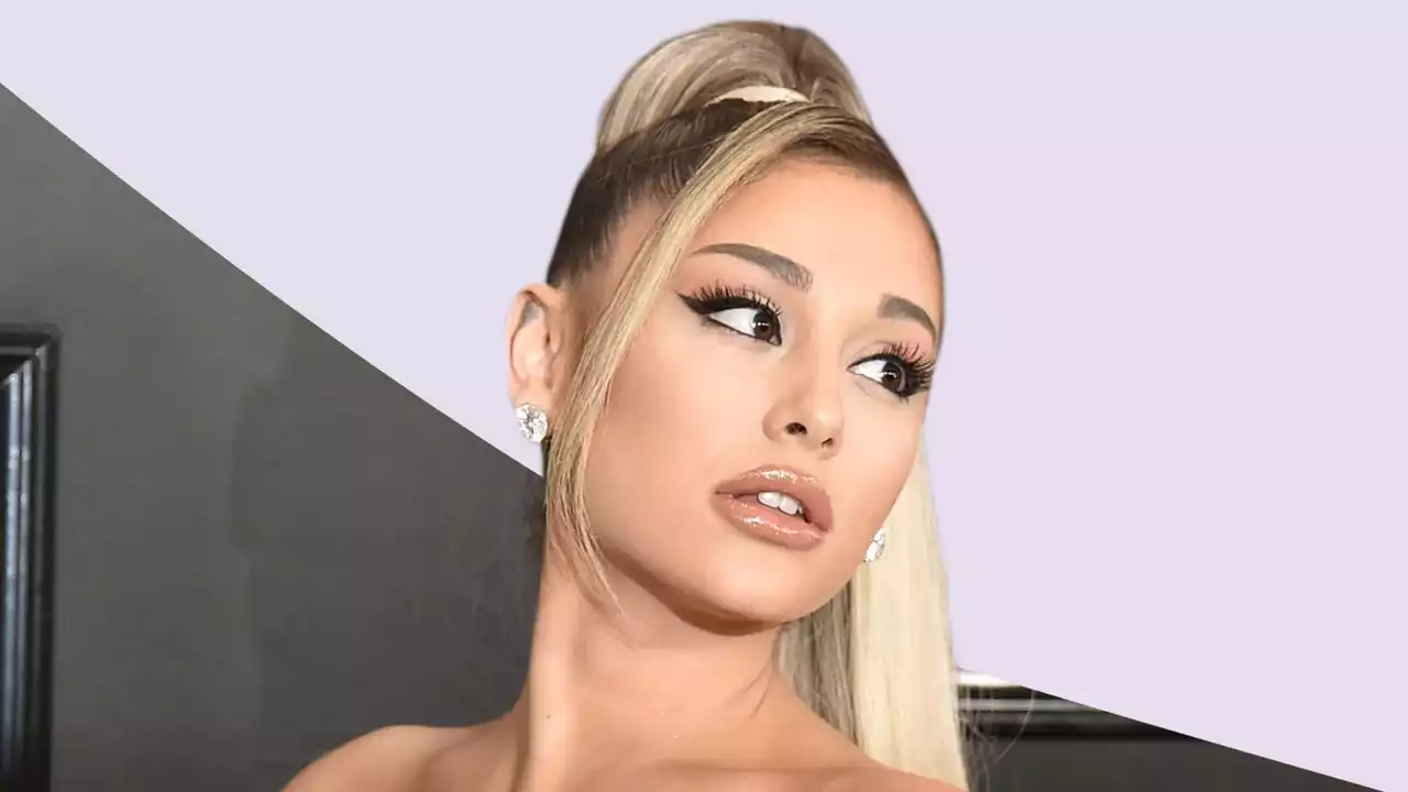 Ariana Grande roasts her old cat eye makeup with help from Kim Kardashian