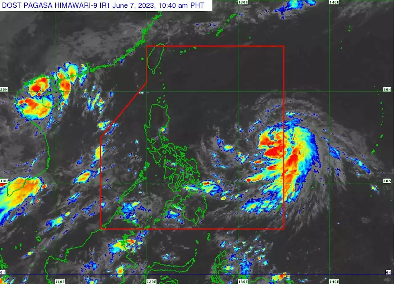 Chedeng keeps strength, moves northward over Philippine Sea