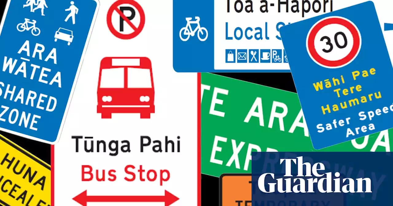 New Zealand political battle erupts over bilingual road signs