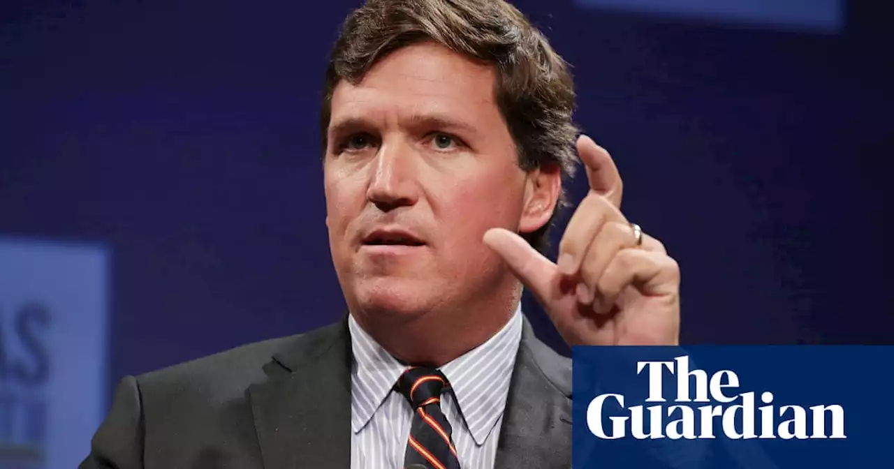 Tucker Carlson peddles conspiracy theories on Twitter debut from barn