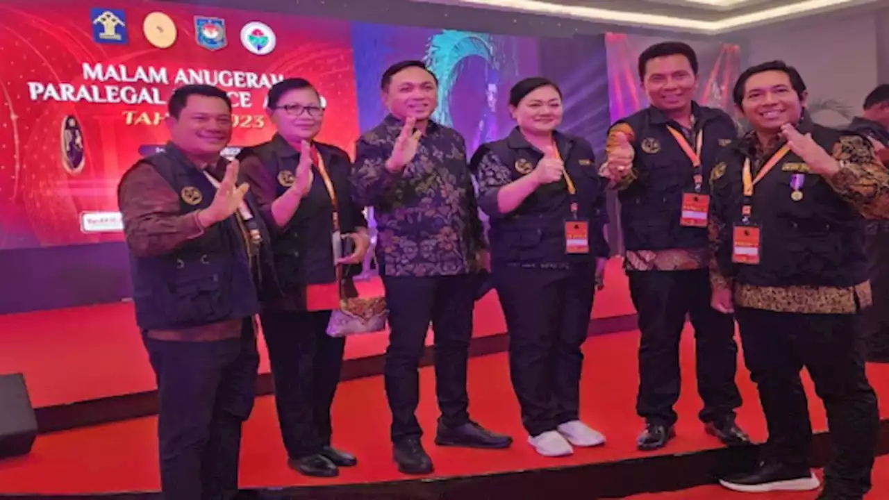 5 Perbekel/Lurah di Badung Raih Penghargaan Paralegal Justice Award 2023