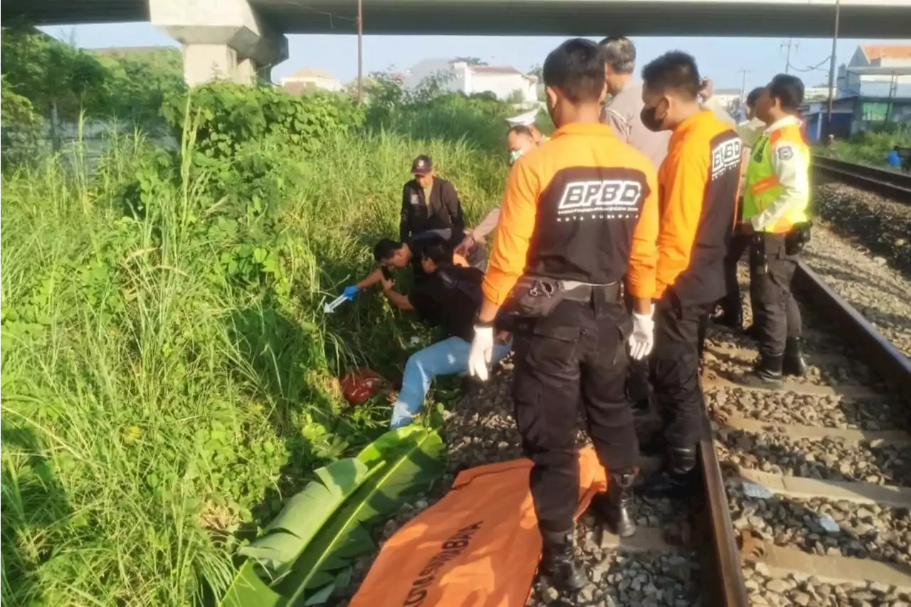 Pemuda Asal Gresik Meninggal Terserempet Kereta Api di Sememi, Innalillahi