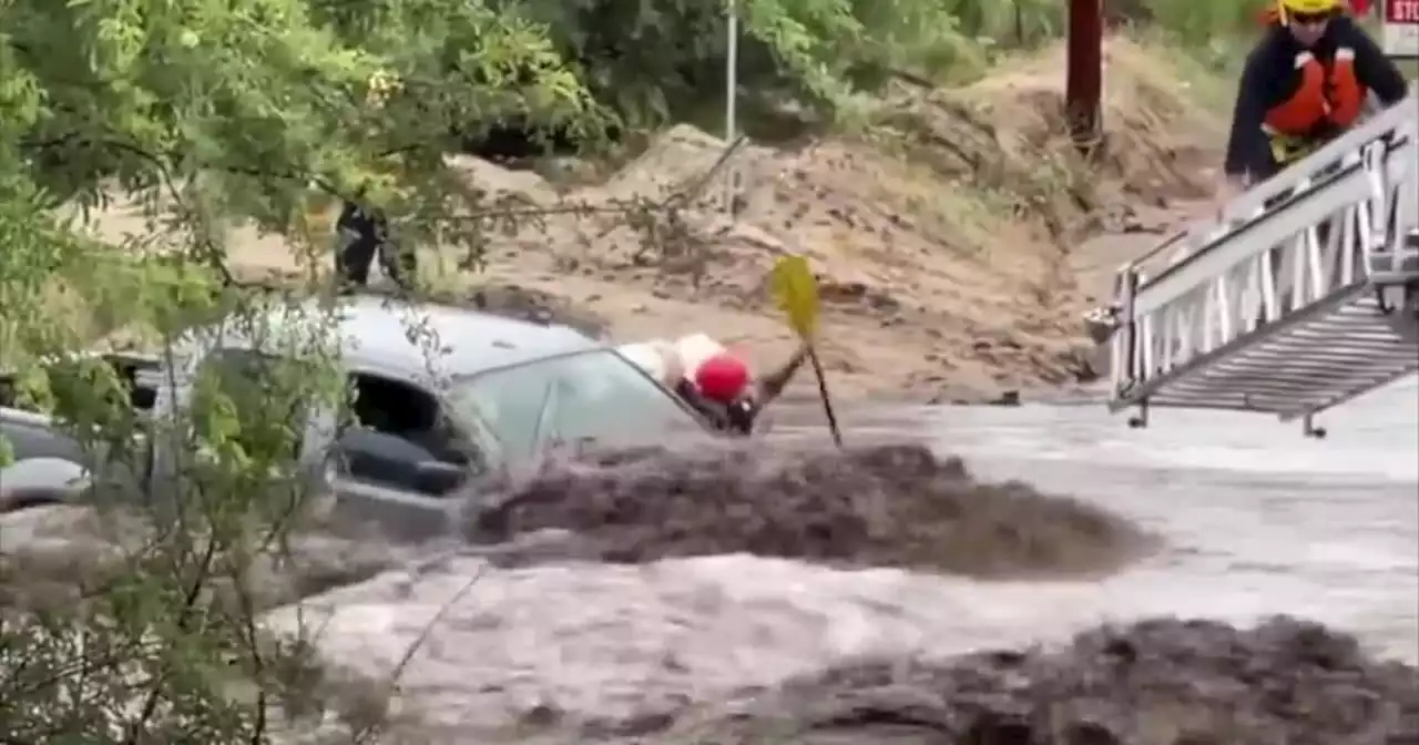 Golder Ranch Fire District prepares for monsoon with swift water rescue training