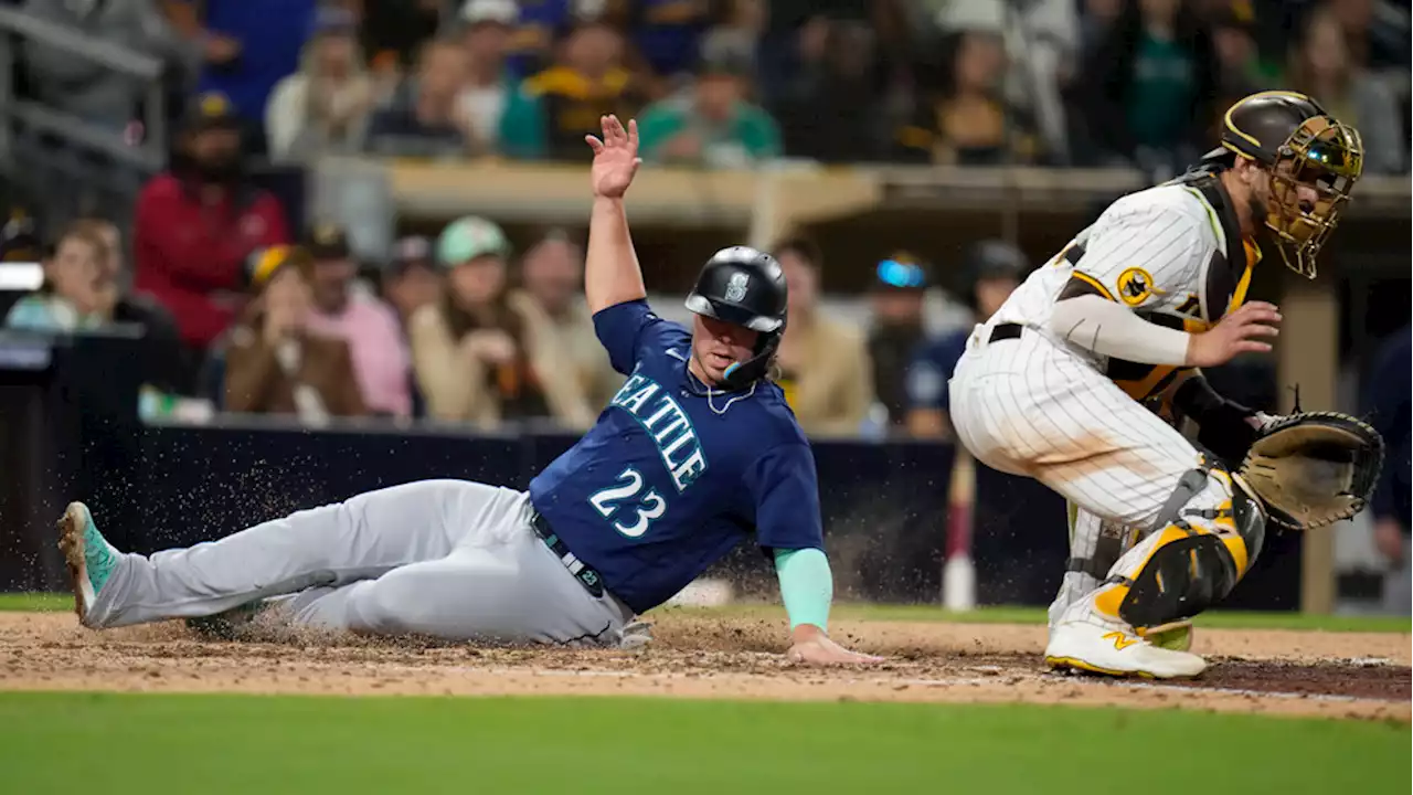 Mariners beat Padres 4-1 to snap a 3-game losing streak