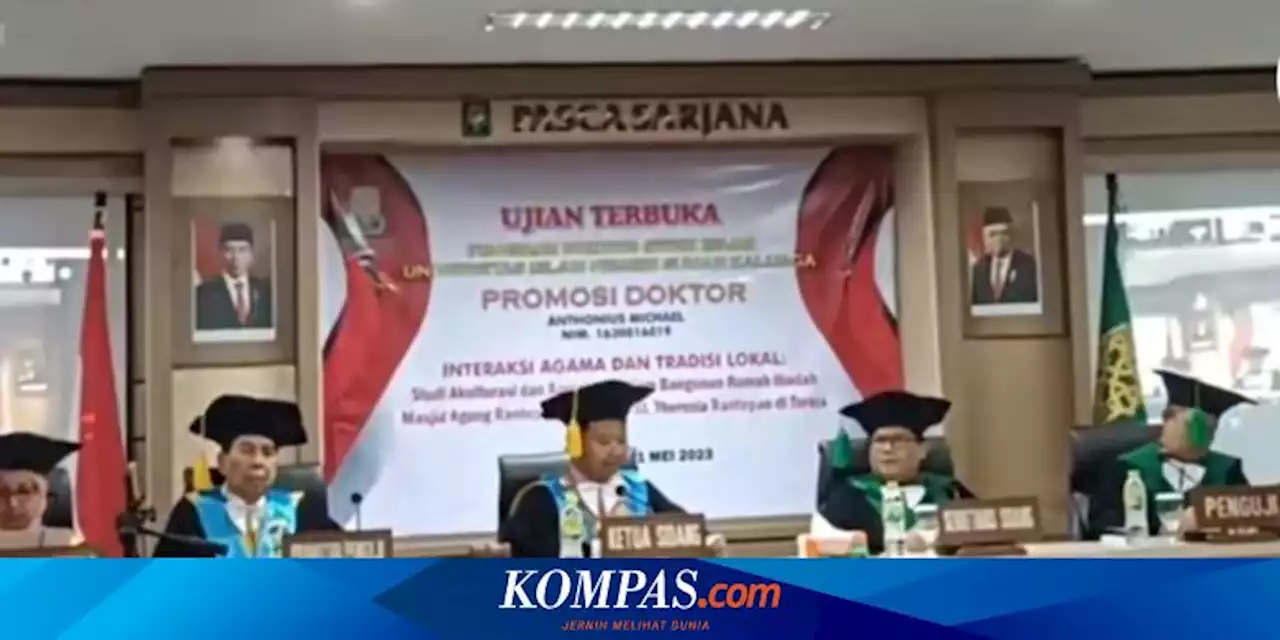 Romo Katolik Ujian Doktor di UIN Sunan Kalijaga, Rektor Sebut Disertasinya Menarik