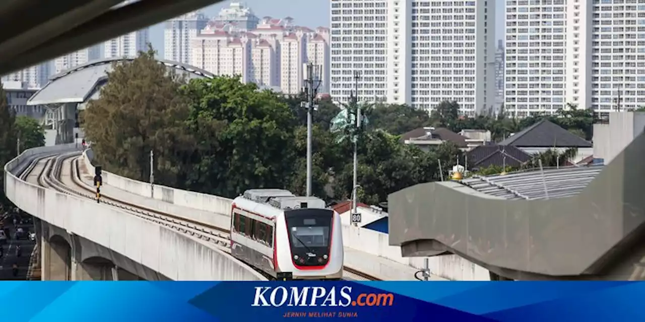 Stasiun LRT Velodrome Disebut Bikin Banjir Permukiman Sekitar