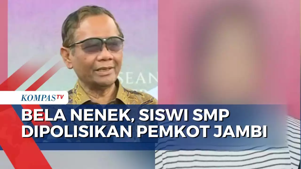 Siswi SMP Dipolisikan karena Kritik Pemkot Jambi , Mahfud MD Angkat Bicara!