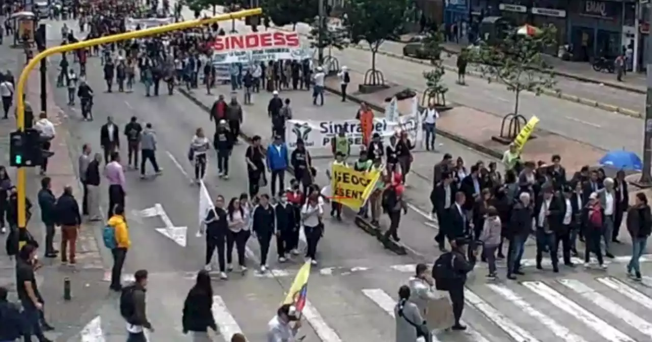 Así va la jornada de marchas a favor de las reformas del gobierno en Colombia