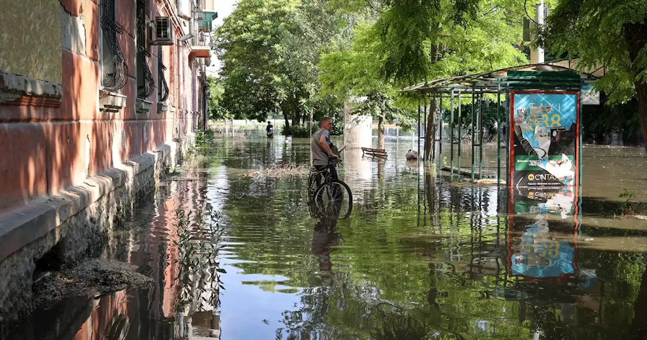 Guerre en Ukraine : les évacuations continuent après la destruction partielle d’un barrage