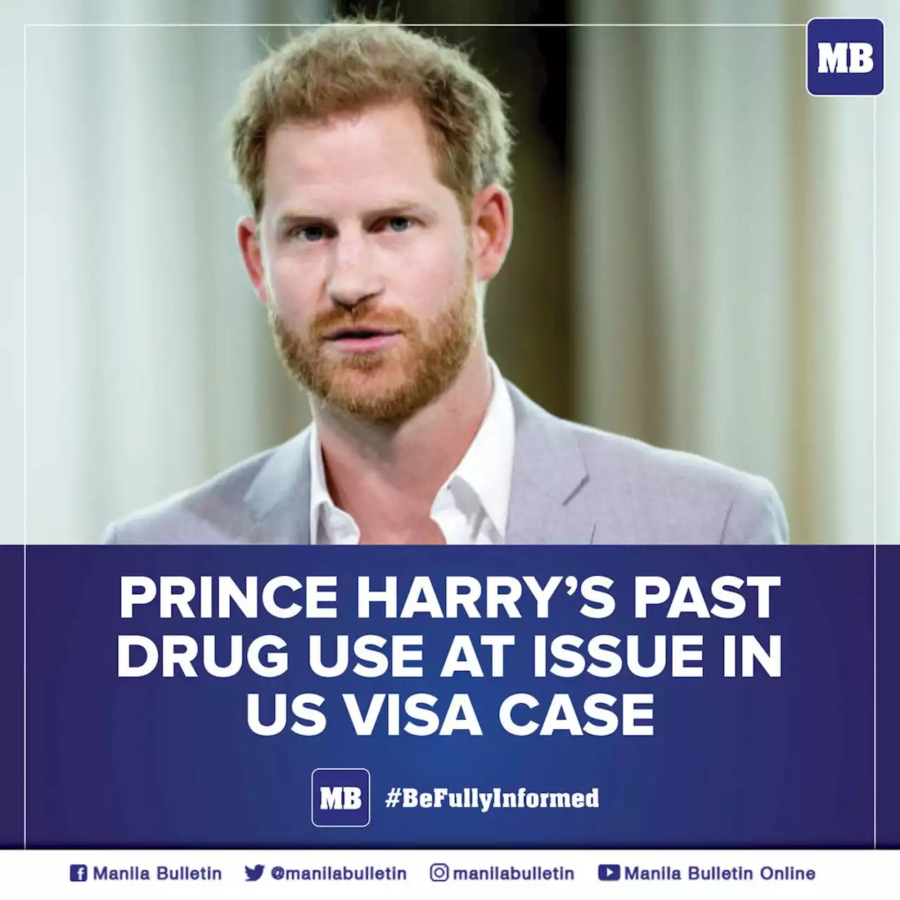 Prince Harry's past drug use at issue in US visa case ​