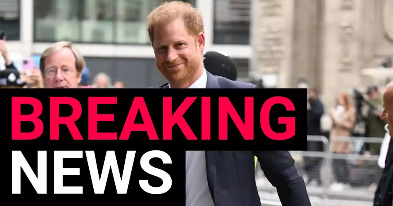 Prince Harry arrives at High Court for second day in witness box