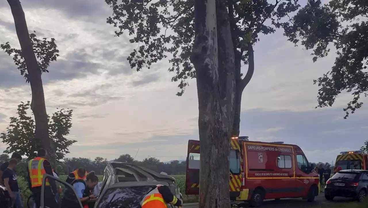 Accident de la route près de Paulhan : la conductrice est décédée, son fils légèrement blessé