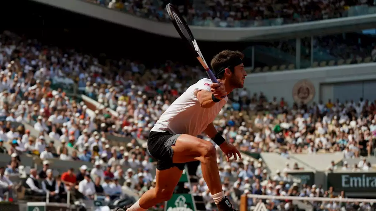 Fin del sueño: Tomás Etcheverry perdió ante Zverev y se despidió de Roland Garros