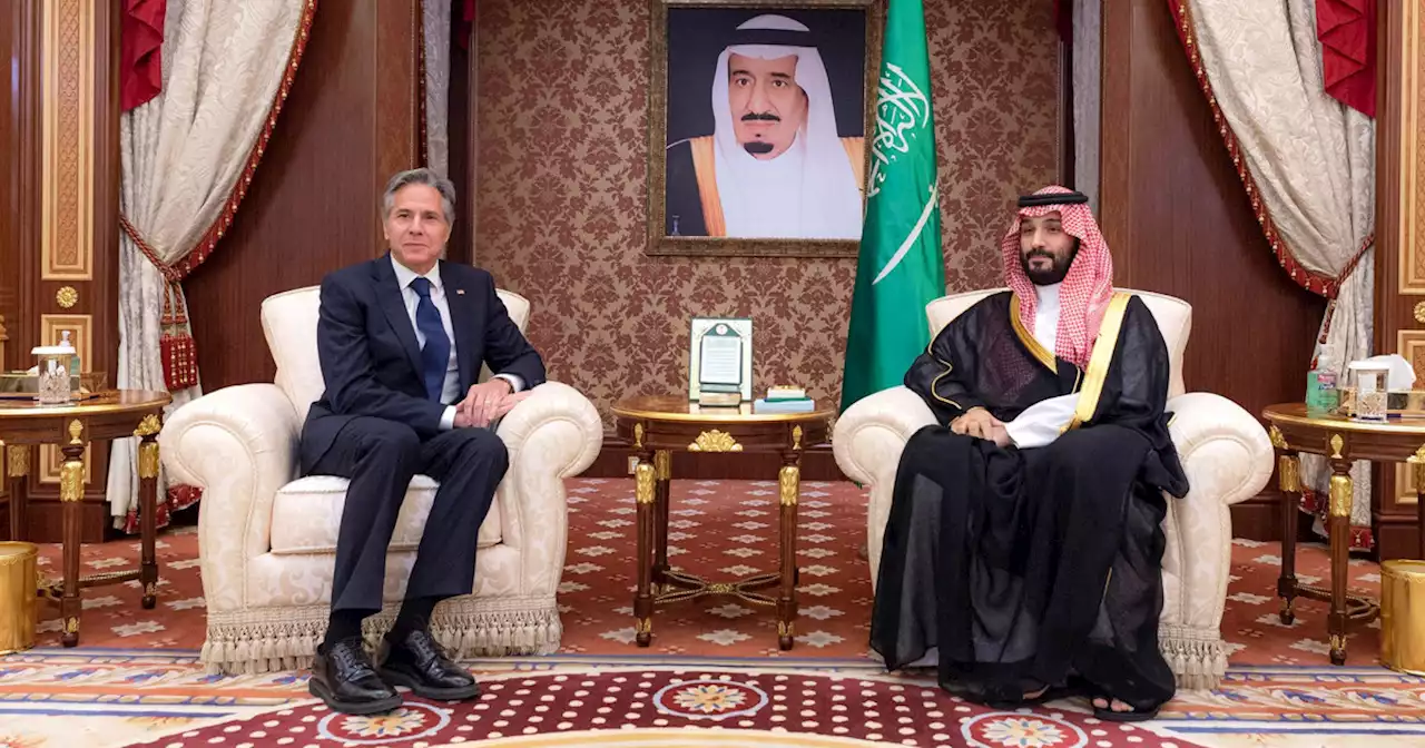 Blinken meets with Crown Prince Mohammed bin Salman in Saudi Arabia