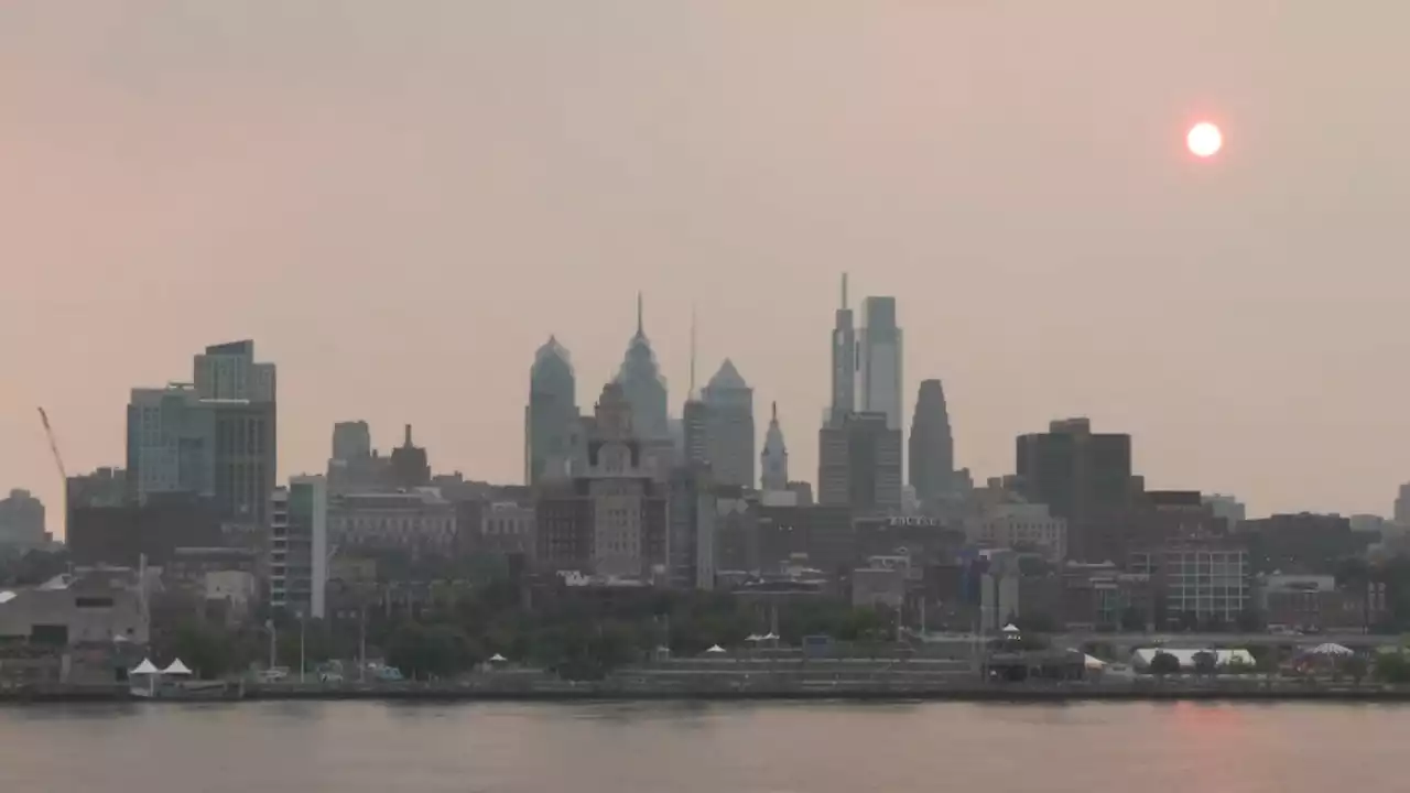 Code Orange Air Quality Alert remains in effect for Philly region due to Canadian wildfires