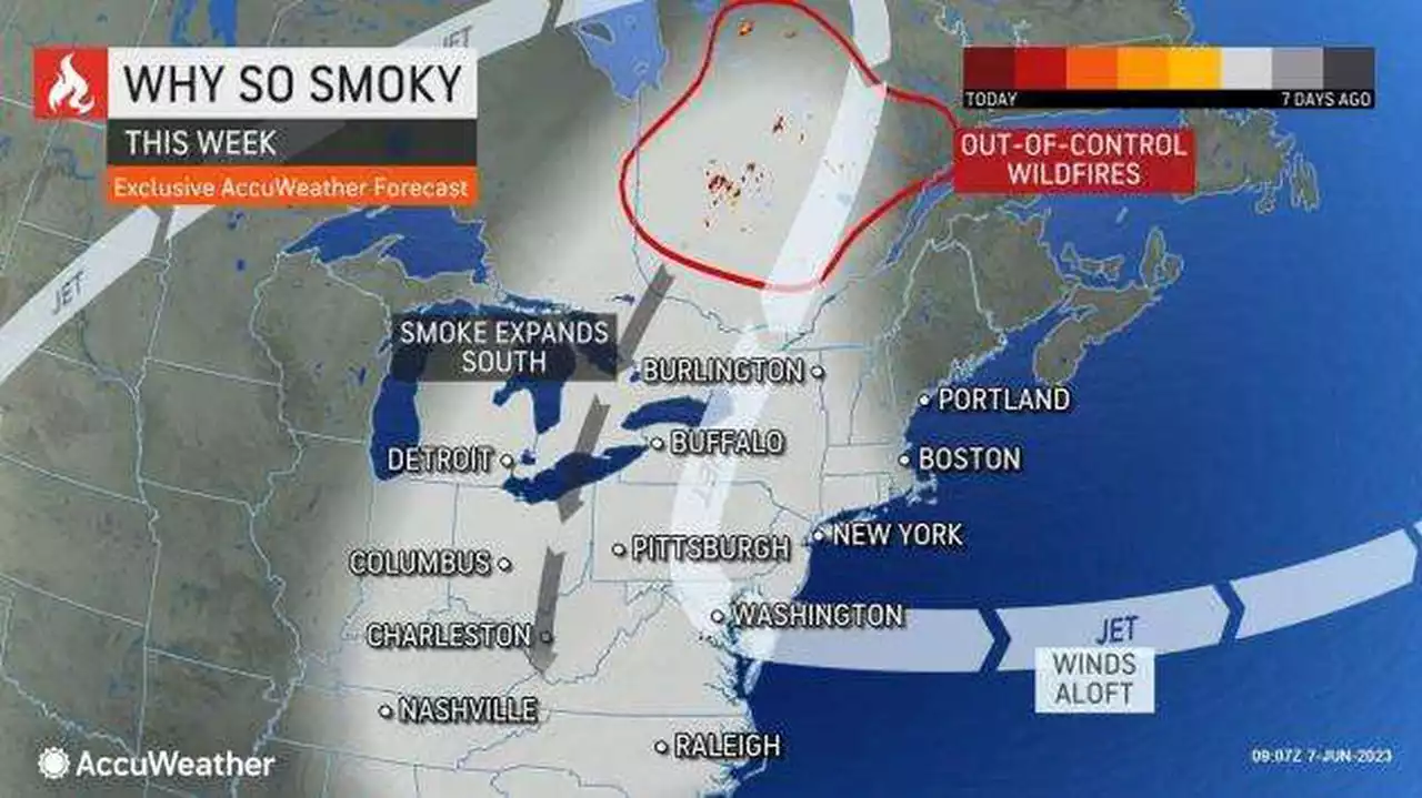 Is it safe to go outside as wildfire smoke stifles New Jersey?