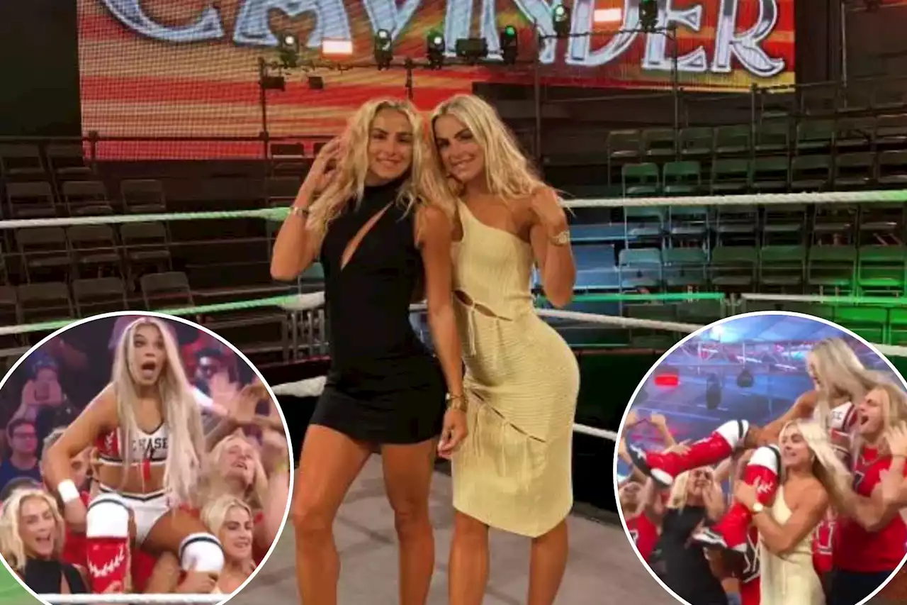 Cavinder twins make WWE television debut as part of NXT celebration